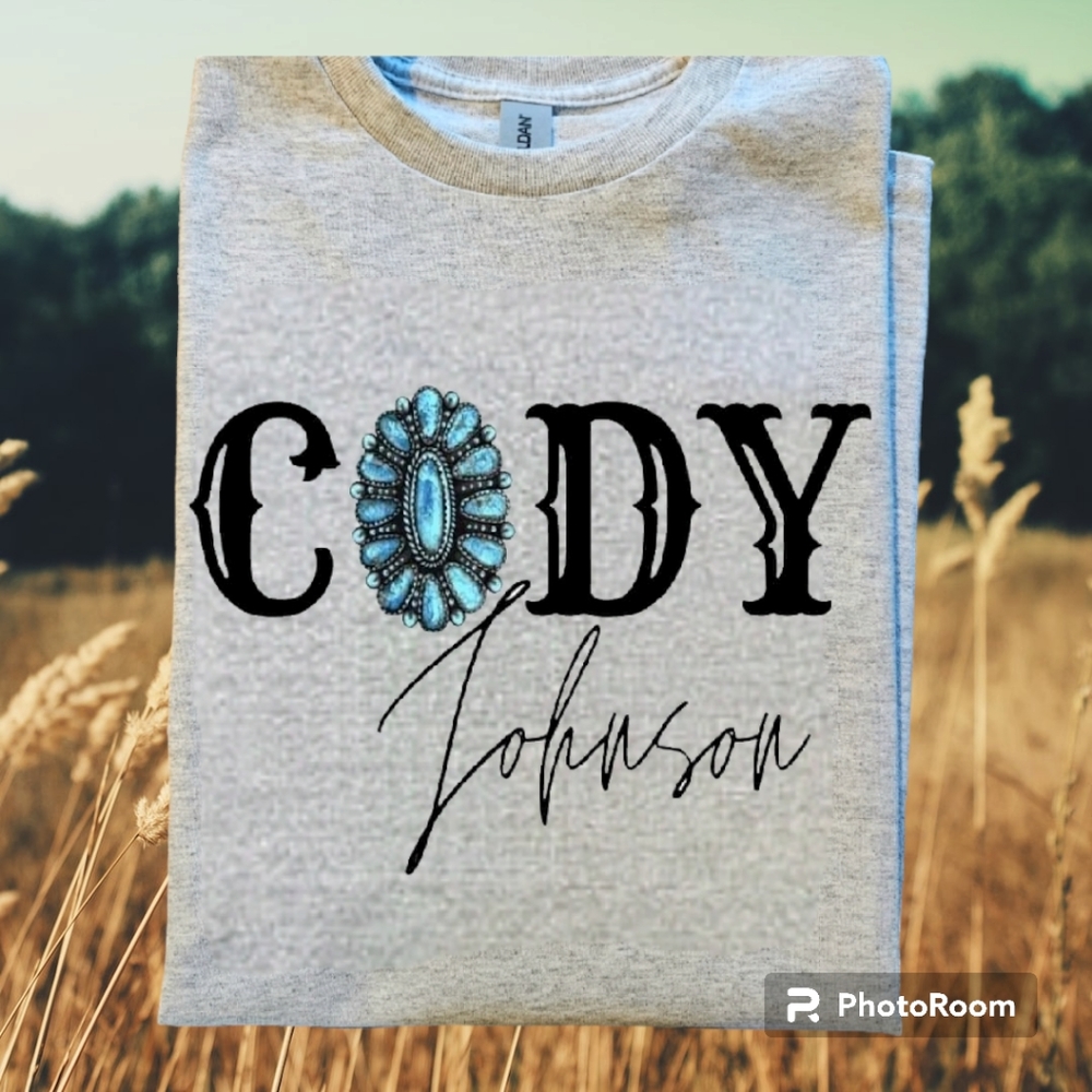 Cody Johnson shirt country music popular western look trending
